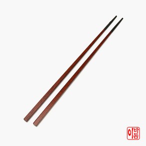 [이바돔] 국내산 조리도구 천연 옻칠 나무 튀김젓가락, 1개