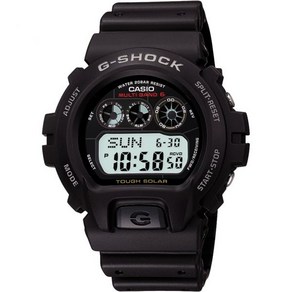 카시오 지샥 스탠다드 터프 솔라 남성 손목시계 블랙 G-SHOCK GW-6900-1JF 일본 정규품