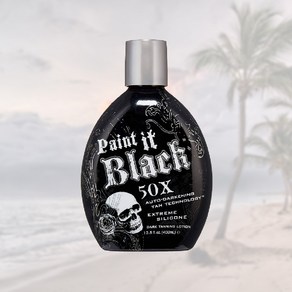 밀레니엄 태닝 페인트 잇 블랙 50X 400ml 태닝로션, 1개