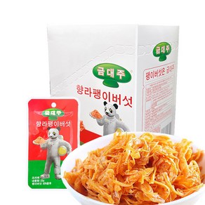 천천중국식품 찐따주 향라맛 버섯, 1박스, 400g