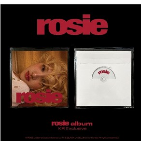 로제 (ROSE) - ROSE First Studio Album rosie (KR Exclusive/Retail Exclusive) 미개봉 새상품