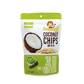 코스트코 Cispconut 코코넛칩 와사비맛 40g, 10개