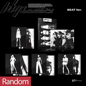 에스파 - 미니 5집 Whiplash (BEAT Ver.)[5종 중 랜덤발송] 커버+포토북(64P)+엽서(4종)+포스터(랜덤 1종)+포토카드(랜덤 1종)