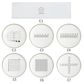 현미경마이크로미터-2종1조(대물C1-접안C5)