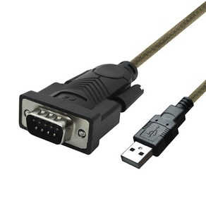 [대원TMT] USB 2.0 to RS232 변환케이블 DW-URS01 [1.5m], 1개