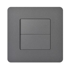 제일전기 하네스 다크그레이 스위치 3로 2구, 1개