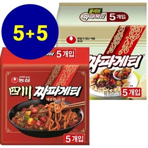 농심 사천 짜파게티 + 짜파게티