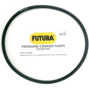 Futua by Hawkins Gasket Sealing Ring fo 2-Lite Pessue Cooke Black, 1개