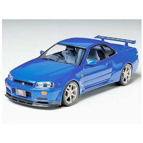 TAMIYA 타미야 24210 닛산 스카이라인 GT-R V 스펙(R34) [1/24 스포츠카 시리즈], 단일, 1개