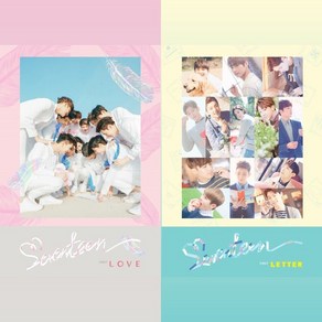 [CD] 세븐틴 (SEVENTEEN) - 1집 : FIRST 'LOVE & LETTER' [2종 중 1종 랜덤 발송] : [재발매]