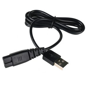 와이케이몰 조아스 JS-5770 전용 충전 USB 케이블 휴대용 차량용 충전기 전기면도기, 1개