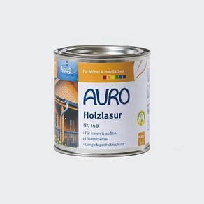 AURO 아우로 160 수성 우드 스테인 750ML 오일 페인트, 1개