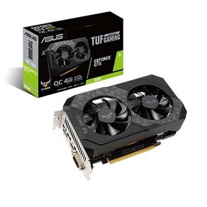 에이수스 TUF Gaming 지포스 GTX 1650 O4G P D6 4GB 그래픽카드