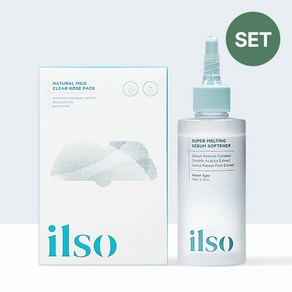 일소 네추럴 마일드 클리어 코팩 5매+ 세범 소프트너 150ml 2종 세트, 1개, 1세트