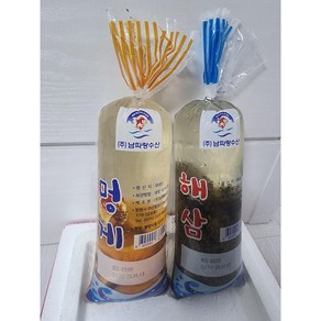 제철 깐멍게 활해삼 해산물 2종 세트, 1개