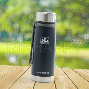 해피ONE 알로하 티보틀 보온병 네이비 600ML