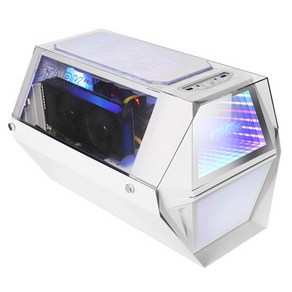 KRAFT KOREA STARK PRO RGB (White) 케이스-미니타워, 선택없음