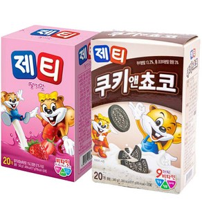 동서 제티 쿠키스틱 340g + 제티 딸기스틱 340g 20T, 1개