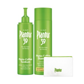 플란투어39 카페인샴푸 250ml(손상 염색모발용)+토닉200ml+파우치증정, 1세트, 250ml