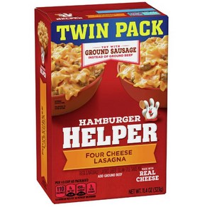 Hamburger Helper Four Cheese Lasagna Twin Pack 323g