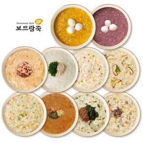 맛있는죽 보드람죽 10종세트 430g