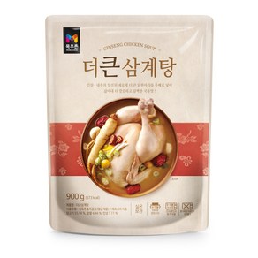 목우촌 더큰 삼계탕 900g 즉석 냉동 삼계탕닭 추천 초복 중복 말복 보양식 건강식, 1개