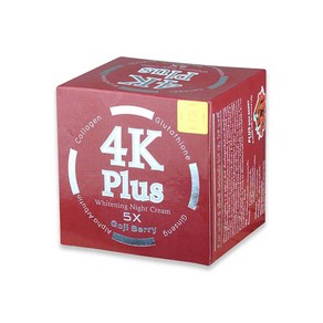 태국 4K Goji plus 나이트 크림 whitening night ceam 20g, 1개