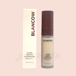 블랑카우 엘더 스킨핏 파운데이션 30ml SPF50+ PA++++, 핑크베이지(21호), 1개