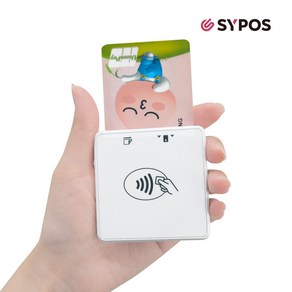 상윤포스 블루투스 무선 카드단말기 [월사용료X 약정기간X] 애플페이 이동식카드단말기 휴대용 카드기, 1세트, 카드사 가맹 있는 사업자