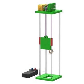 중등과학 도르래실험 리모컨연동 승강기 조립키트 운동변화 영재과학 과학실험용