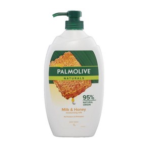 팜올리브 밀크 허니 바디워시 1L Palmolive Milk & Honey Body Wash, 1개