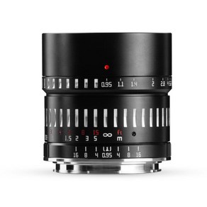 티티아티산 50mm F0.95 APS-C 렌즈 블랙실버