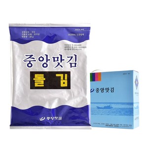 중앙맛김 보령 대천김 돌김 전장김 16봉/조미김/구운김