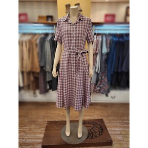 [BCBG] 비씨비지 세잔체크 원피스 B4B3O608