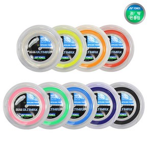 요넥스 코리아정품 배드민턴 스트링 BG66ULTI 200m 0.65mm 66 울티맥스, 레드, 1개