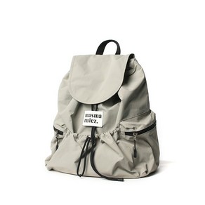 재입고 Masmarulez 마스마룰즈 스트링 플러스 백팩 플랩 그레이 backpack black 가방 책가방 Gray