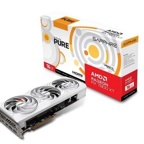 SAPPHIRE 라데온 RX 7800 XT PURE OC D6 16GB