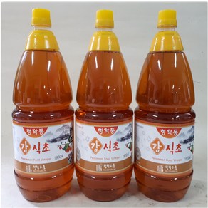 산지직송-감식초-1800ml x 3병-감100%-지리산청학동-청학고을, 3개, 1.8L