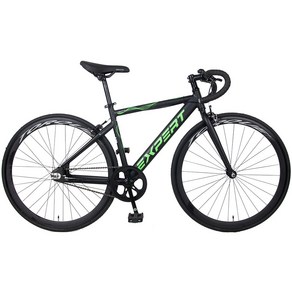 [고정기어/완전조립] 2025 삼천리자전거 엑스퍼트 700C 알루미늄 프레임 픽시 자전거, 164cm, 1개, 380네온그린