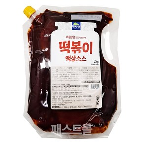 면사랑 순한맛 떡볶이 액상소스 2kg, 1개