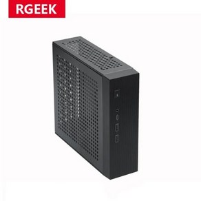 ITX케이스 RGEEK M09 ITX 컴퓨터 케이스 HTPC 섀시 미니 산업 제어 인클로저, 1개