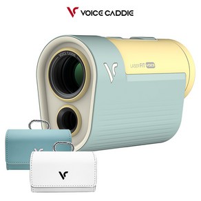 [보이스캐디] 2025 보이스캐디 레이저 핏 보이스(LASER FIT VOICE) 레이저형 거리측정기 미니 사이즈 AI음성인식, 파스텔민트