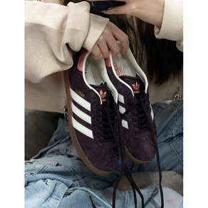 아디다스 가젤 브라운 셀럽원픽 패션화 (W) Adidas Gazelle Shadow Brownw)