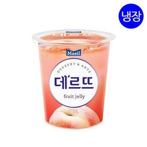 매일유업 데르뜨 백도 130g, 24개