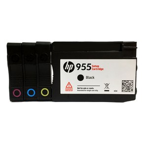 잉크메이드 HP955 정품 번들잉크 4색세트 HP8210 HP8710 HP8720 HP8730 HP8740 OJ8710 HP7740 HP7720 상세페이지 참조, 검정+파랑+빨강+노랑, 1개