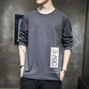 베씨 남성 뉴 BASIC 라운드 긴팔티셔츠 남자 맨투맨 스판 가을