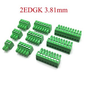 KF2EDGK 3.81 PCB 터미널 블록 15EDGK 3.81mm 2 핀-10 핀 MC 15/ 2-ST-381 - 1803578 피닉스 컨택트 KEFA D, 1개