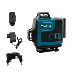 Makita 고정밀 360 ° 수평 수직 녹색 레이저 레벨 벽걸이 휴대용 전동 공구 3D-4D 16 라인, 1개