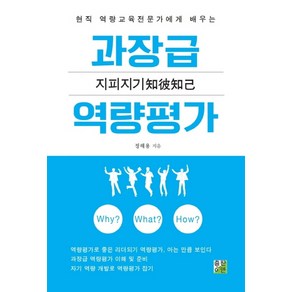 지피지기과장급 역량평가:현직 역량교육전문가에게 배우는