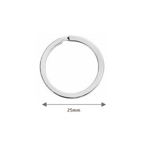 열쇠 연결 (고급형 열쇠고리링 1호) 25mm 원형링 오링 키링 키홀더 팬던트고리, 1개, 앤틱브라스25mm